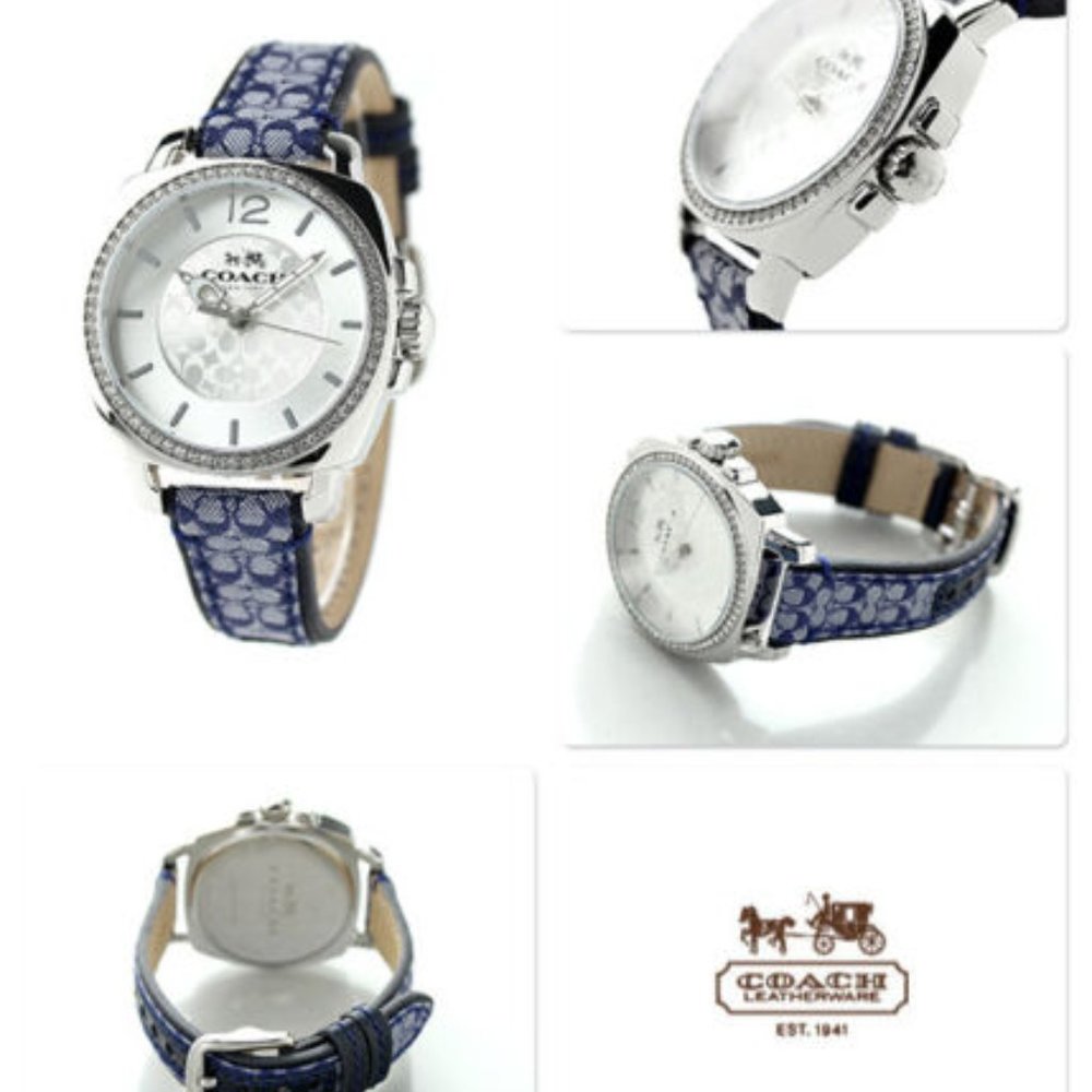 Coach Boyfriend Signature Leather Women's Watch 14502417